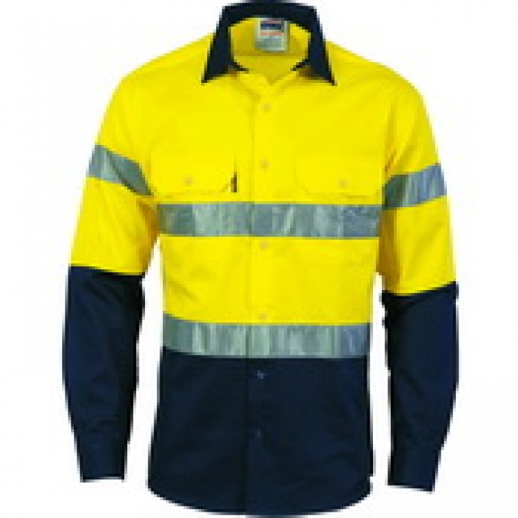 Hivis D/N 2 Tone Drill Shirt