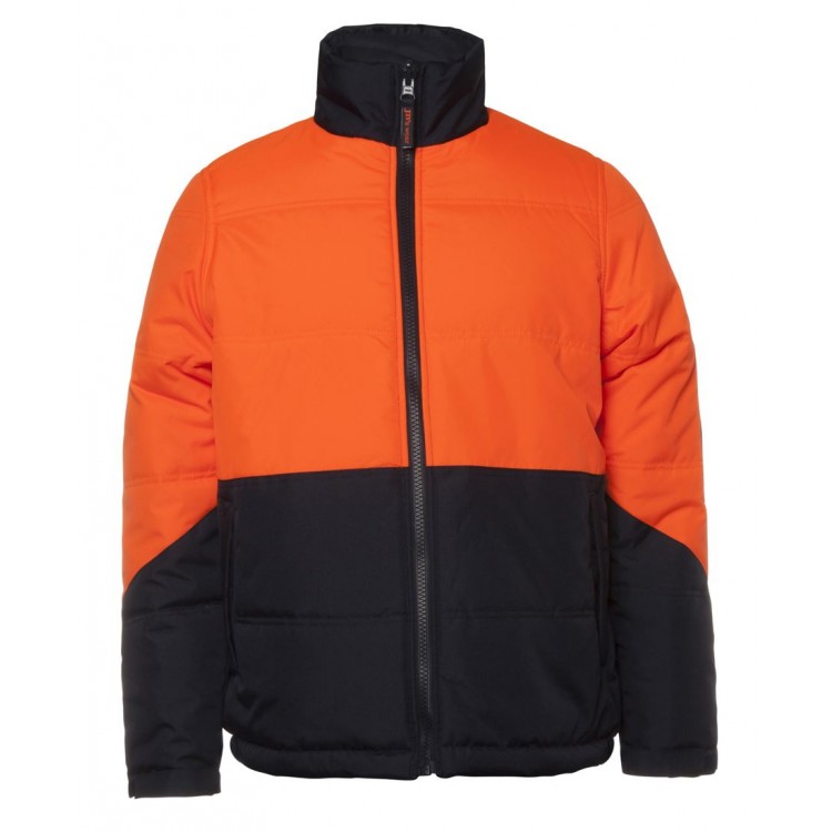 Hi Vis Puffer Jacket