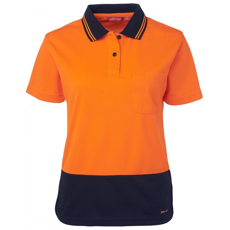 Ladies Hi Vis S/S Comfort Polo,