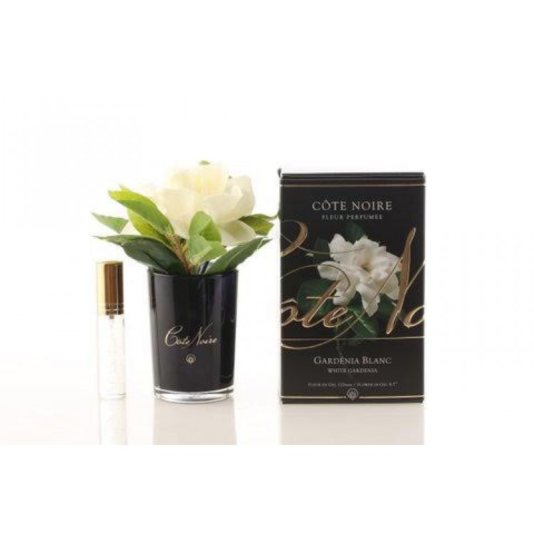 Côte Noire Perfumed Natural Touch Gardenia in Black