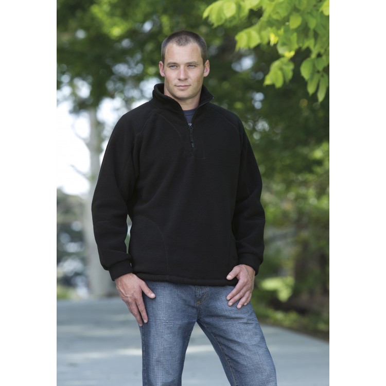 Detailed Polar Fleece Pullover