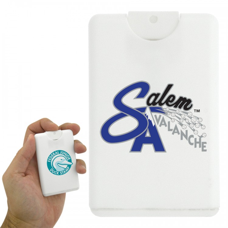 High Caliber 17ml Credit Card Hand Sanitiser