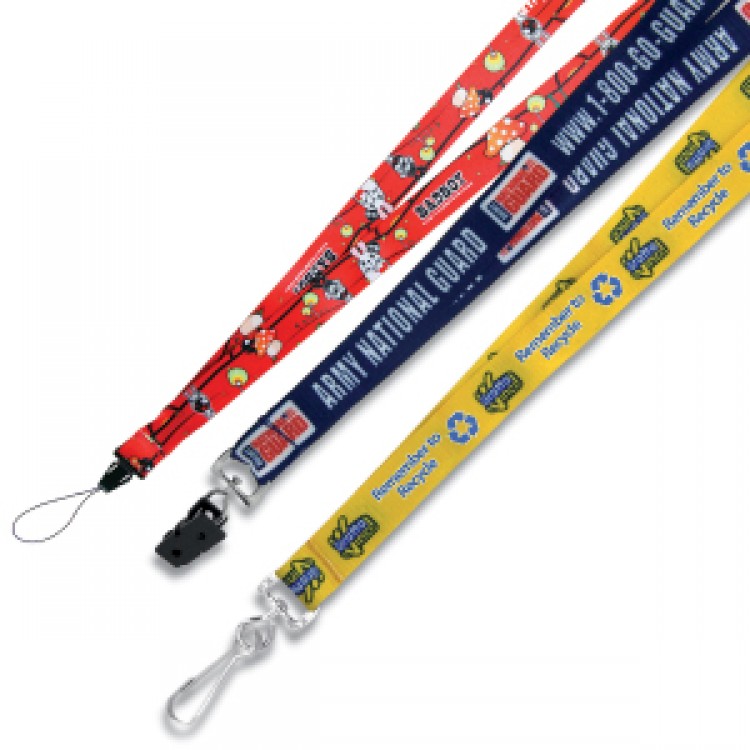 High Caliber 19mm Heat Transfer Lanyard