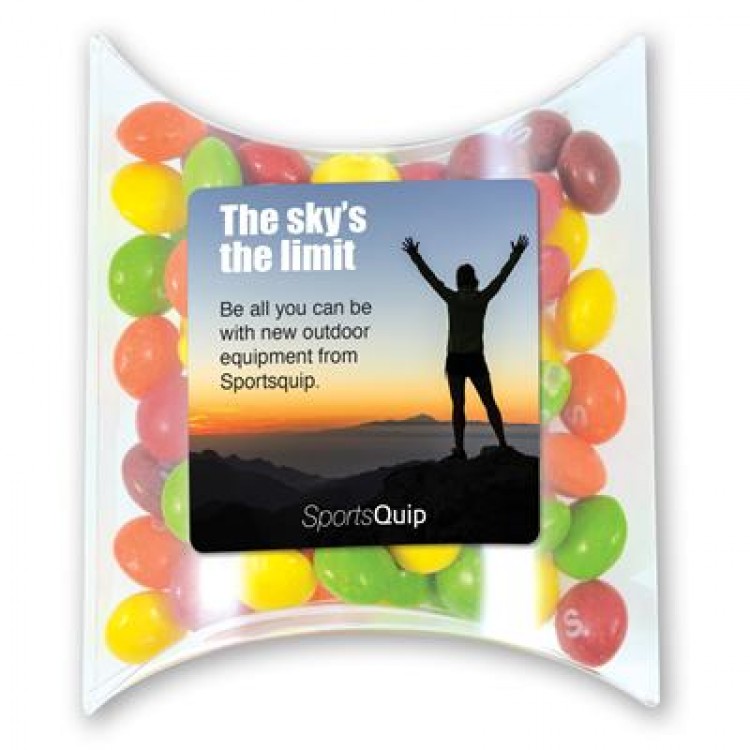 Logo Line Assorted Fruit Skittles in Pillow Packs | LL0381