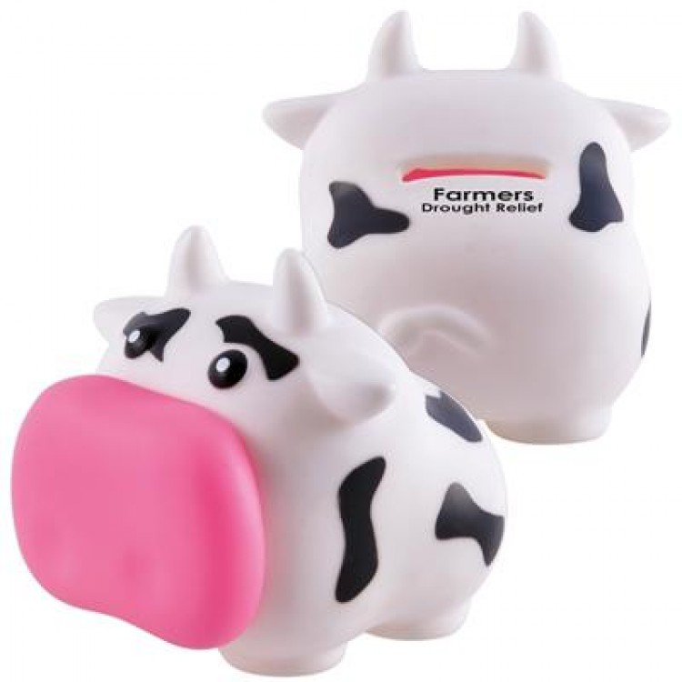 Logo Line Cow Coin Bank | LL2406