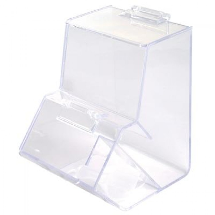 Logo Line Clear Dispenser with Scoop | LL4870