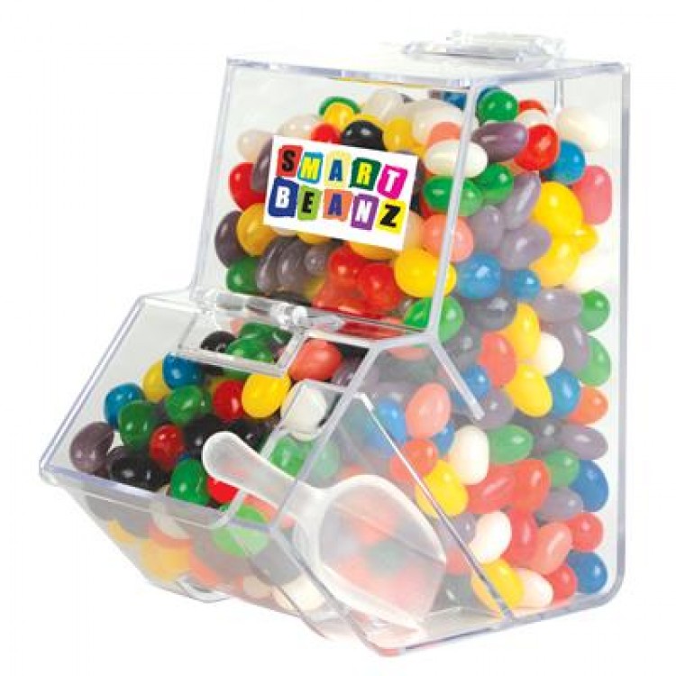 Logo Line Assorted Colour Mini Jelly Beans in Dispenser | LL4871