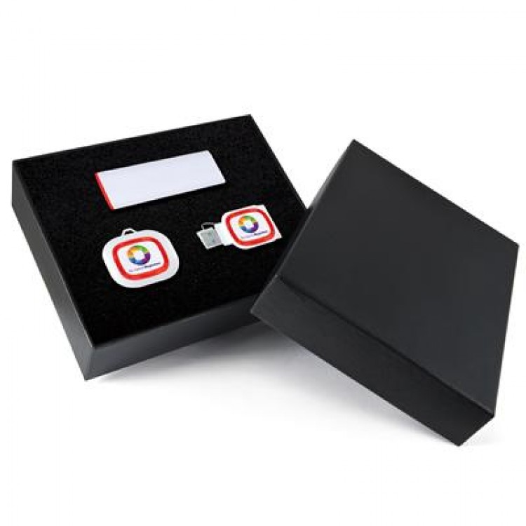 Logo Line Superior Gift Set - Family Power Bank, Speaker, Card Reader | LL8271