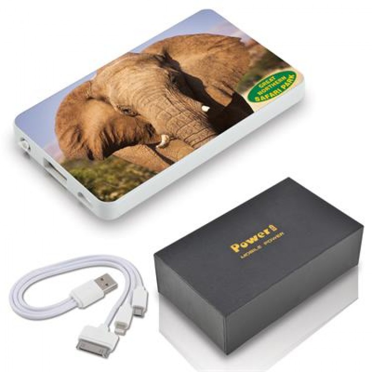 Logo Line Photo Tablet Power Bank | LL9081