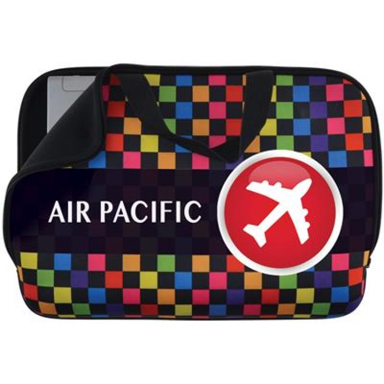 Logo Line Neoprene Laptop Pouch with Zip and Handles | LN7945
