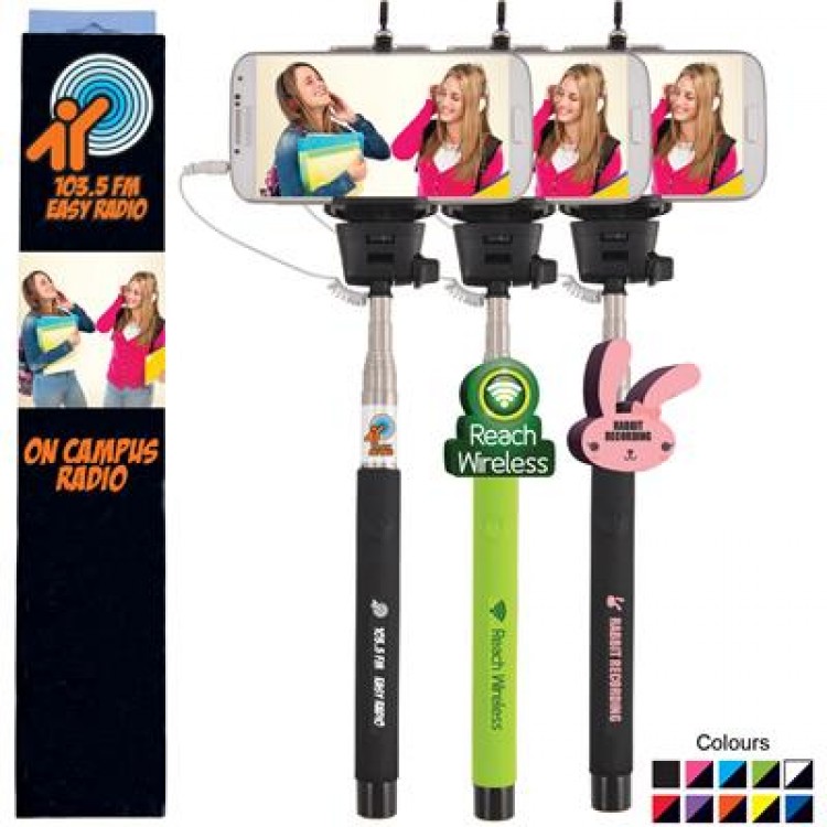Logo Line Wired Selfie Stick | LN9349