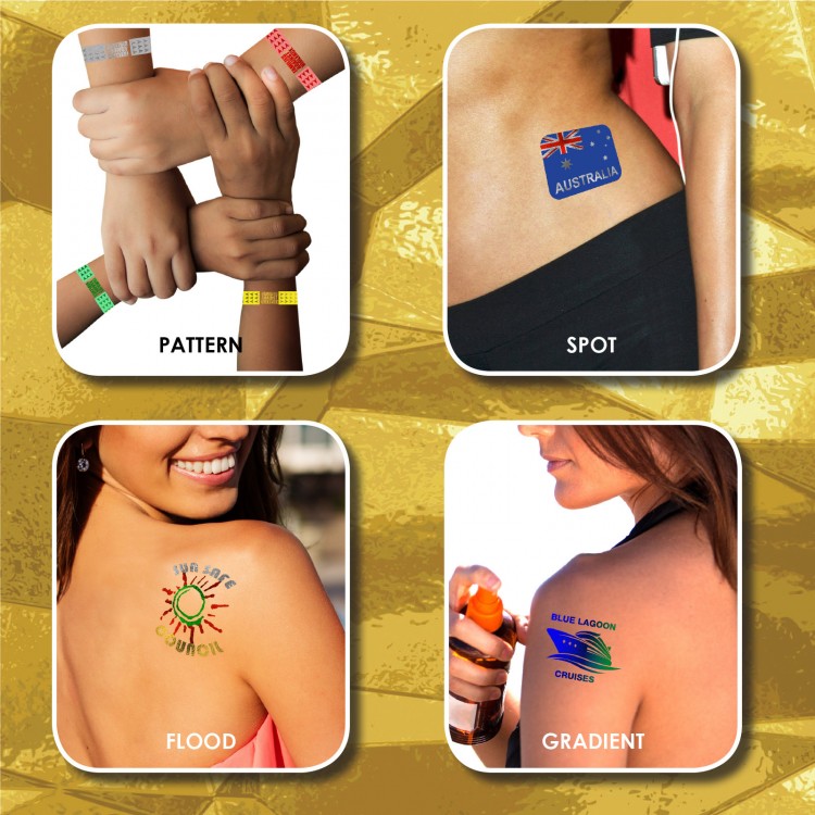 Prism Foil Temporary Tattoos®