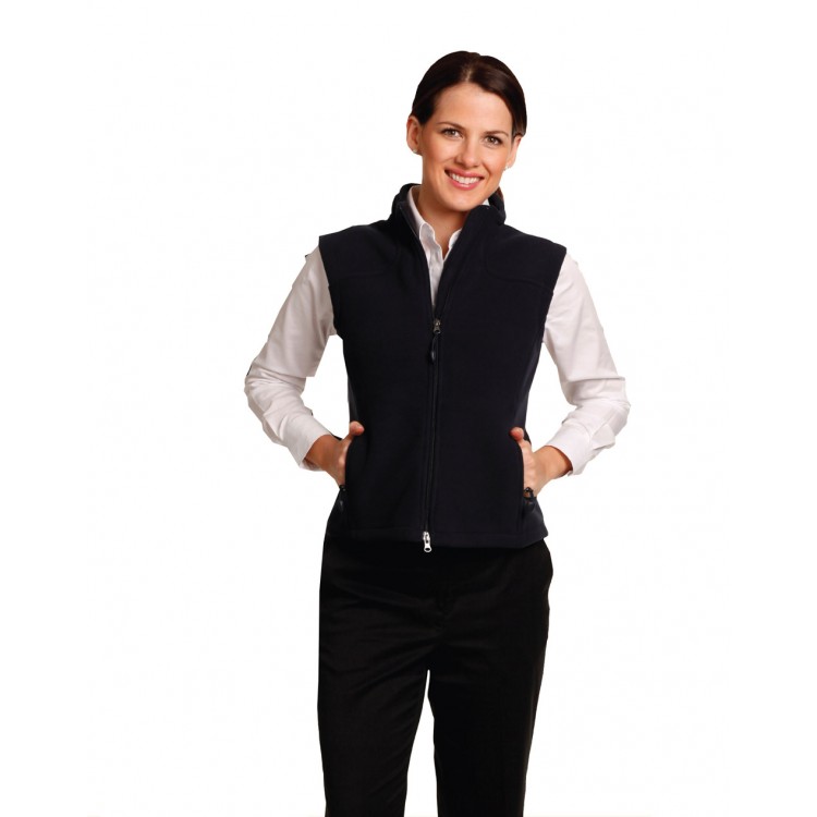 Diamond Fleece Vest Ladies