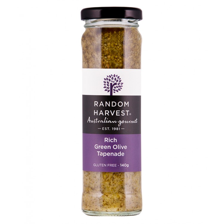 Random Harvest Rich Green Olive Tapenade 