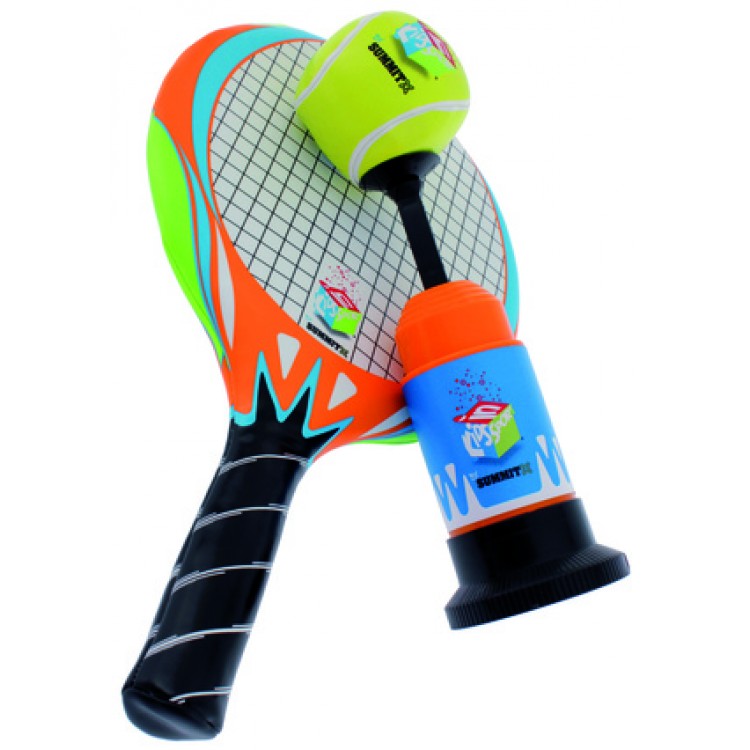 Summit Sport Tennis Racquet, Launcher & Ball