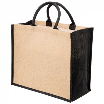 Legend Life Eco Jute Tote with wide gusset
