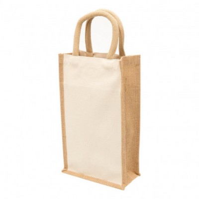 Legend Life Eco Jute 2 Bottle Wine Bag