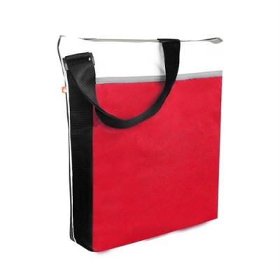 PBO Spectrum Zippered Tote Red