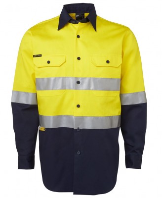 Hi Vis (D+N) L/S 190G Shirt