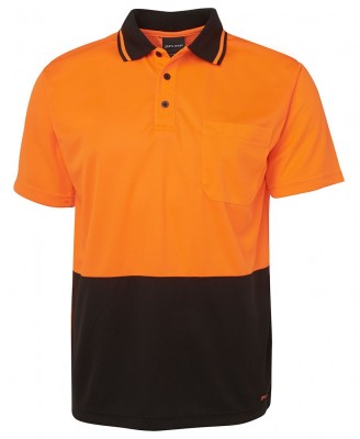 Adults and Kids Hi Vis Non Cuff Traditional Polo