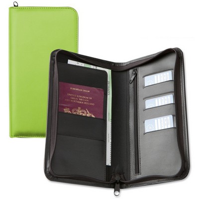 Classic Concepts 9228 Deluxe Zipped Travel Wallet