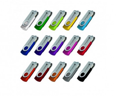 Folding USB 2.0 Flash Drive - 2GB