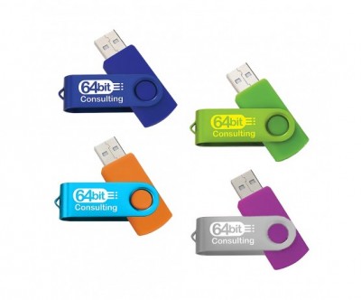 Mix And Match Folding USB 2.0 Flash Drive - 2GB