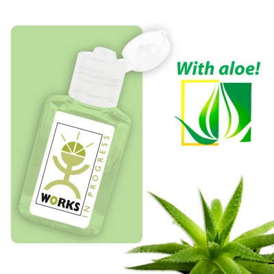 High Caliber 30ml Hand Sanitiser Gel with Aloe