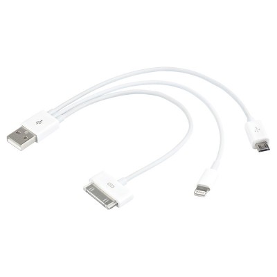 Promotional Solutions IT 3-N-1 Charge Cable (Stock)