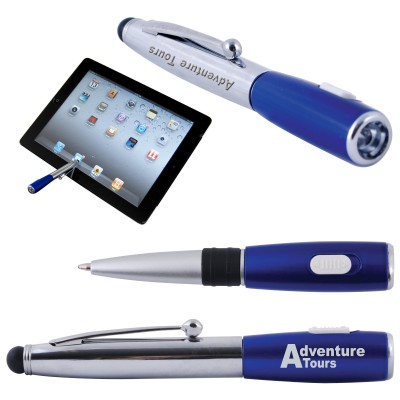 Flashlight Ballpoint Pen / Stylus