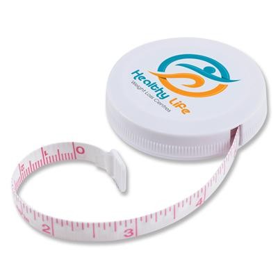 Logo Line White Styleline Tape Measure | LL496