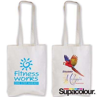 Logo Line Long Handle Bamboo Conference Bag - 100 GSM | LL515