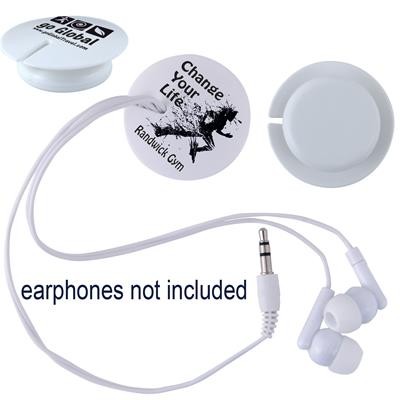 Logo Line Magnetic Clip Earphone Cord Retainer | LL6155