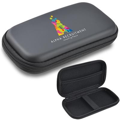Logo Line Medium EVA Zipper Case Low Profile 38mmH | LL6674