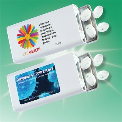 Logo Line Spearmints in Flip Top Tin 25g | LL805