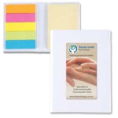 Logo Line Mini Notebook with Noteflags | LL9751 