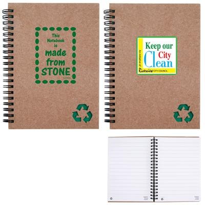 Logo Line Stone Paper Notebook | LL9753