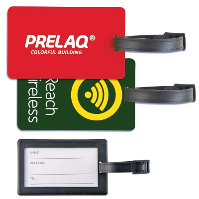 Rectangular PVC Luggage Tag