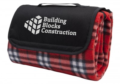 Antigua Picnic Rug, Red Check