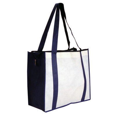 Dex Group Collection Non Woven Large Zipped Shopping Bag