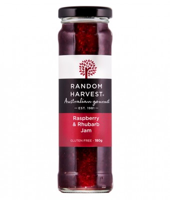 Random Harvest Raspberry & Rhubarb Jam