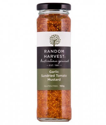 Random Harvest Garlic Sundried Tomato Mustard