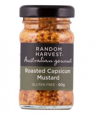 Random Harvest Roasted Capsicum Mustard 60g