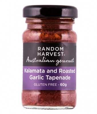 Random Harvest Kalamata With Roasted Garlic 60g