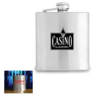 High Caliber Stainless Steel Flask 180ml.