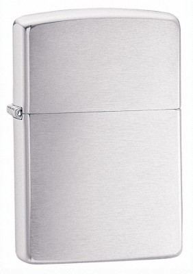 Zippo Armor Lighter - Brushed Chrome 