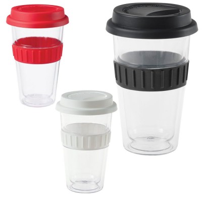 Plastic Double-walled Mug