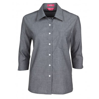 JB’s Ladies Original 3/4 Fine Chambray Shirt