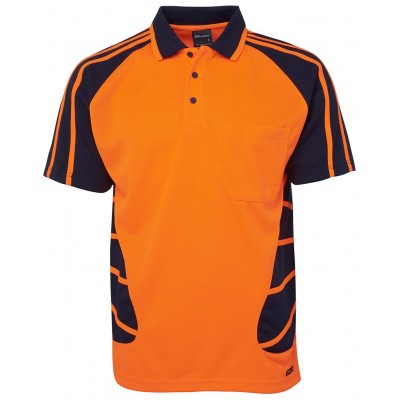 Hi Vis S/S Spider Polo
