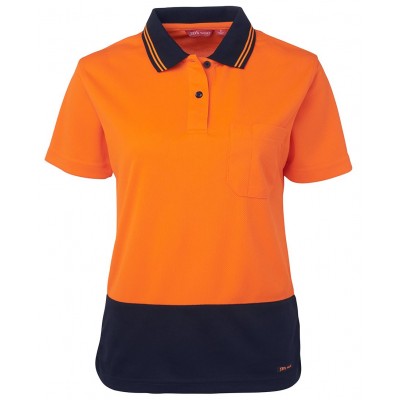 Ladies Hi Vis S/S Comfort Polo,